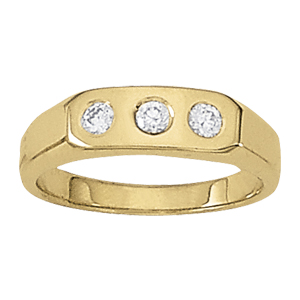 Men's 3-Stone Ring