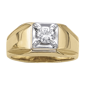 Men's Solitaire Ring
