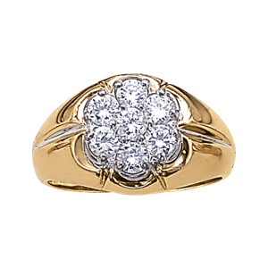 Men's Cluster Ring