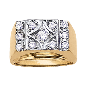 Men's Cluster Ring