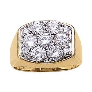 Men's Cluster Ring