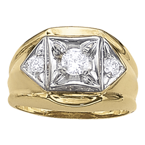 Men's 3-Stone Ring