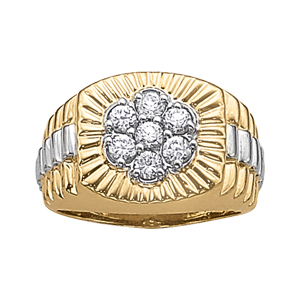 Men's Cluster Ring