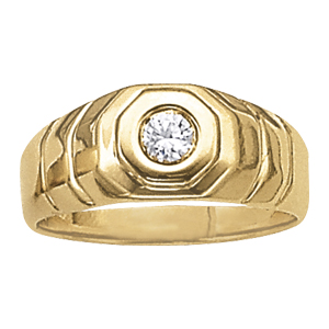 Men's Solitaire Ring