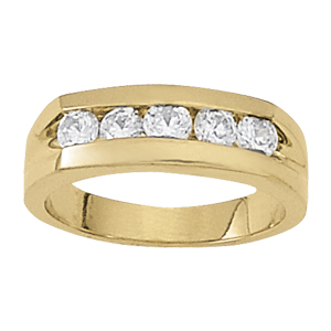 Men's Channel Set Band