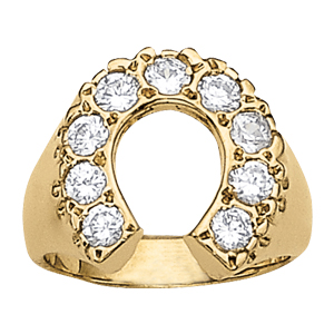 Horse Shoe Gents Ring