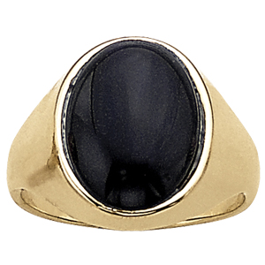Vintage Gent's ONXY Rings