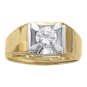 Solitaire Gents Rings