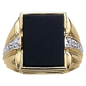 Onyx Gents Fashion Ring