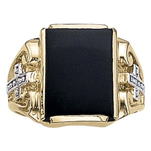 GENTS RING ONYX