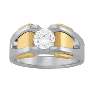 *BRKDWN*GENTS RING SOLITAIRES
