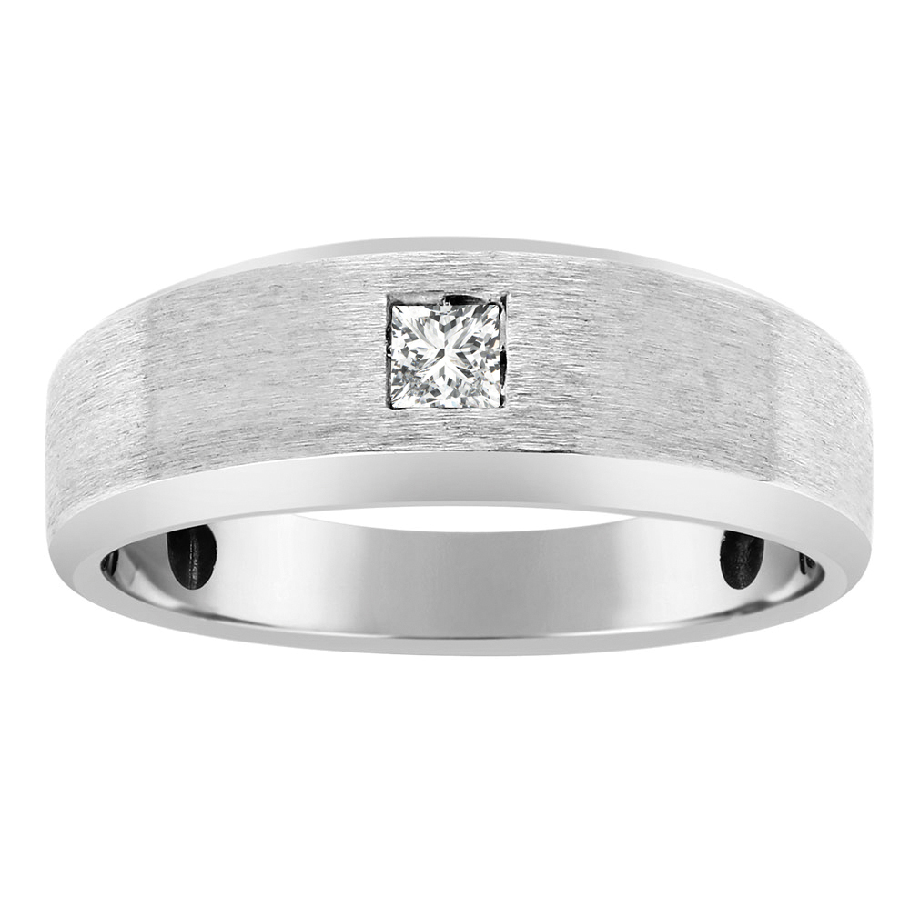 GENTS PC SOLITAIRE W/ SATIN FINISH