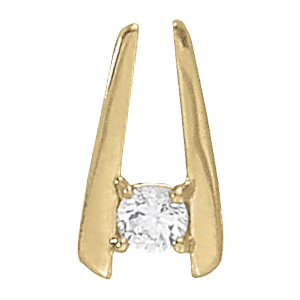 Solitaire Gold Pendants