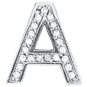Initial A Pendant