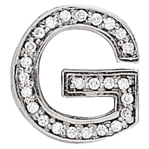 Initial G Pendant