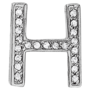 Initial H Pendant