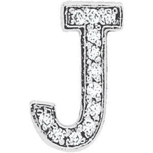 Initial J Pendant