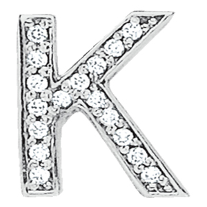 Initial K Pendant