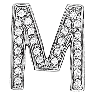 Initial M Pendant