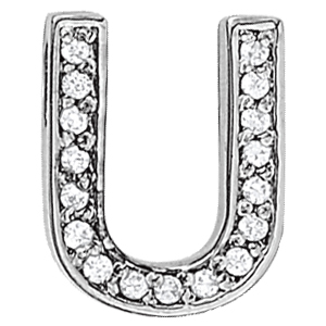 Initial U Pendant