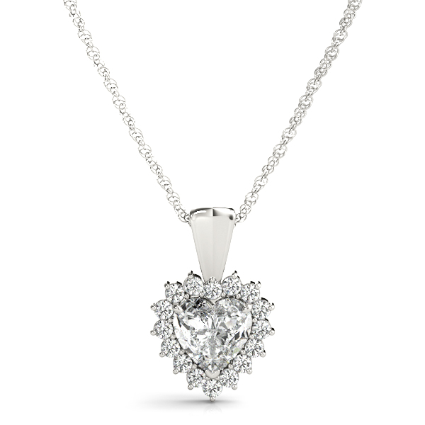 Halo Heart Pendant
