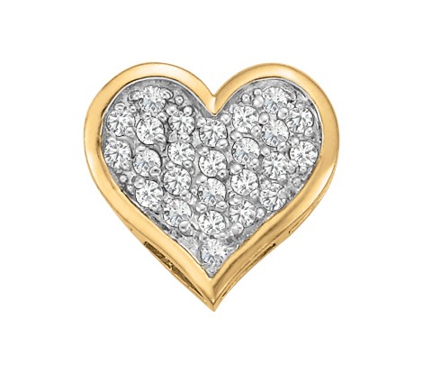Heart Shape Cluster Pendants