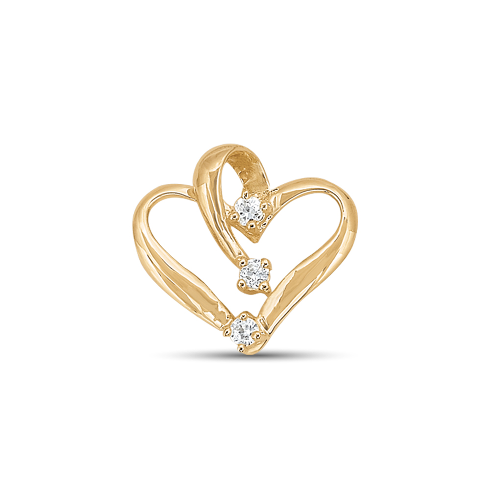 Heart Shape Color Pendant