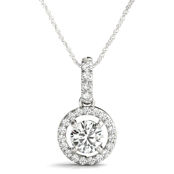Circle Halo Pendant
