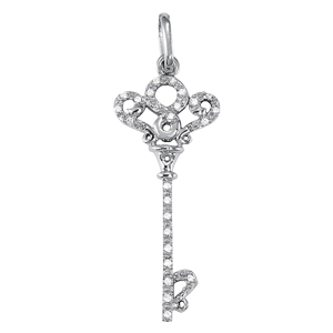 Heart Shape Key Pendant