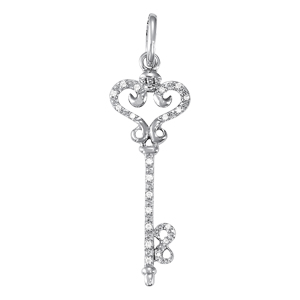 Heart Shape Key Pendant