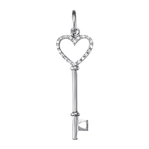 Heart Shape Key Pendant