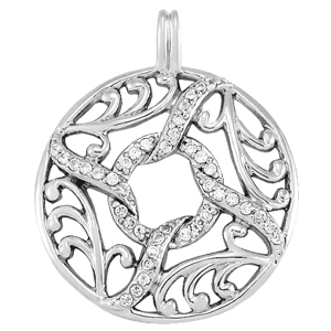 Vintage Inspired Filigree Pendant