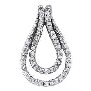 Double Teardrop Fashion Pendant
