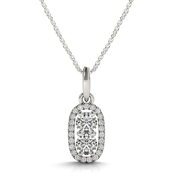 2-Stone Fashion Pendant
