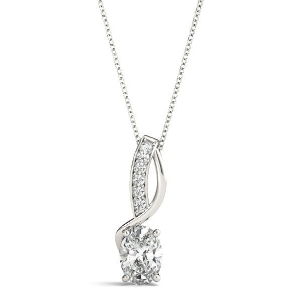 Twisted Oval Fashion Pendant