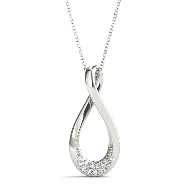 Teardrop Infinity Fashion Pendant