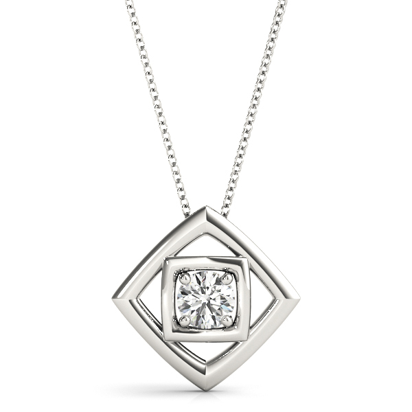 Solitaire Prong Set Pendant