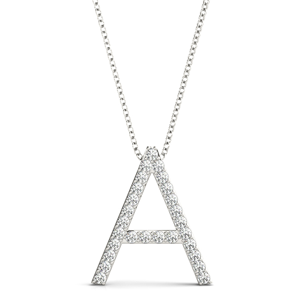 Initial Letter Q Pendants