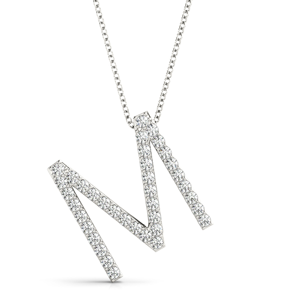 Initial Letter Q Pendants