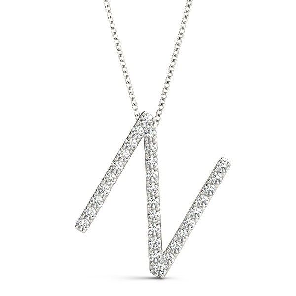 Initial Letter Q Pendants