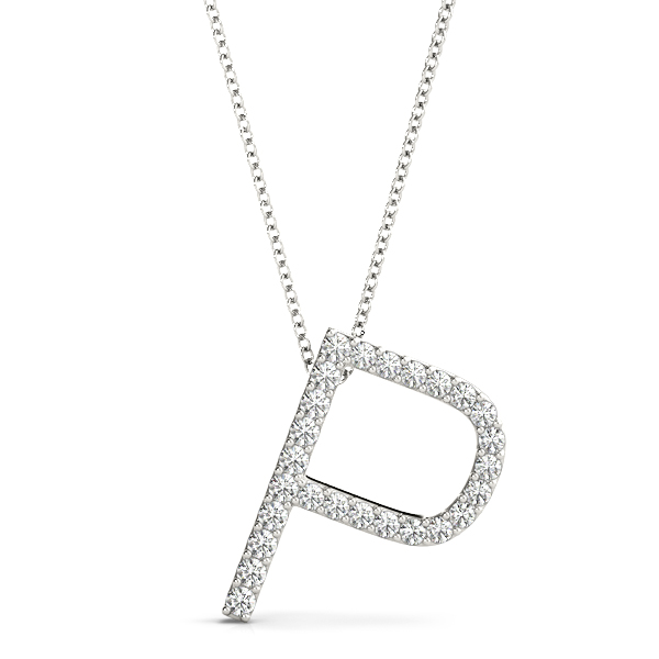 Initial Letter Q Pendants