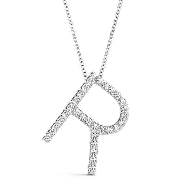 Initial Letter Q Pendants