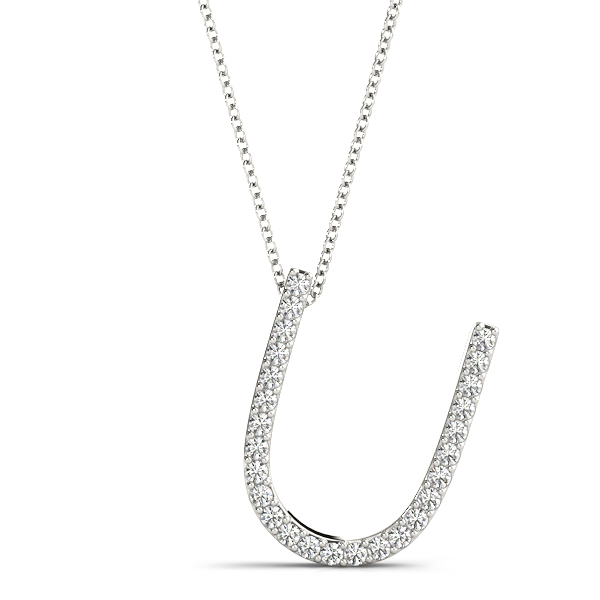 Initial Letter Q Pendants