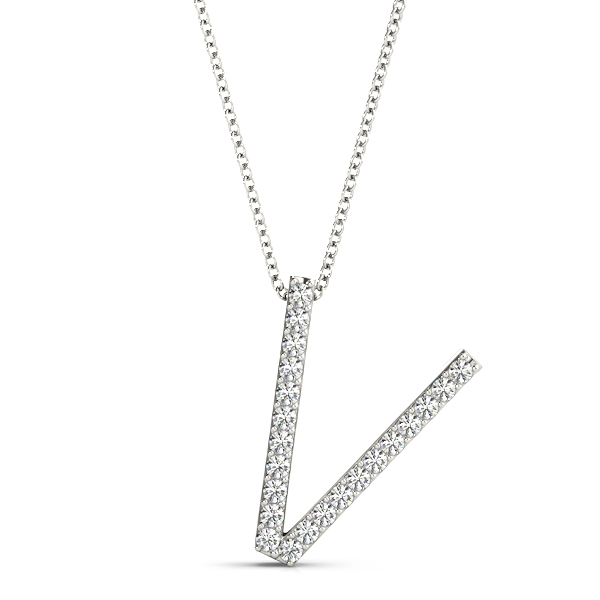 Initial Letter Q Pendants