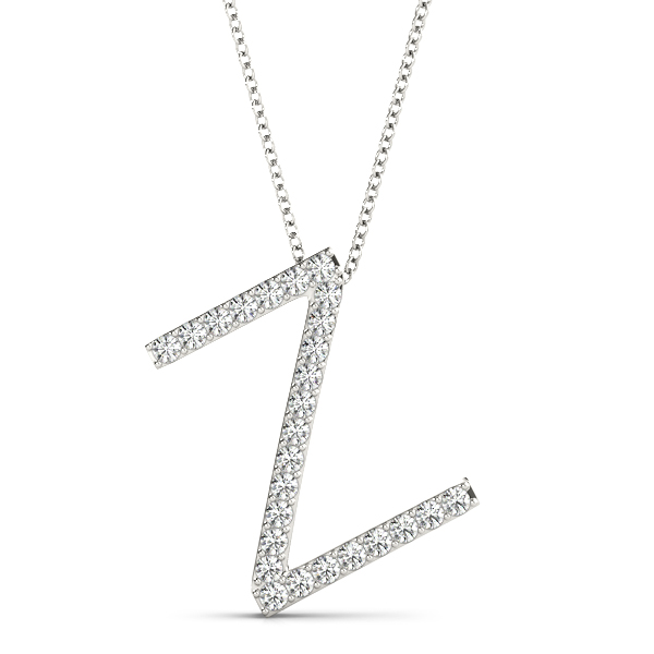 Initial Letter Q Pendants