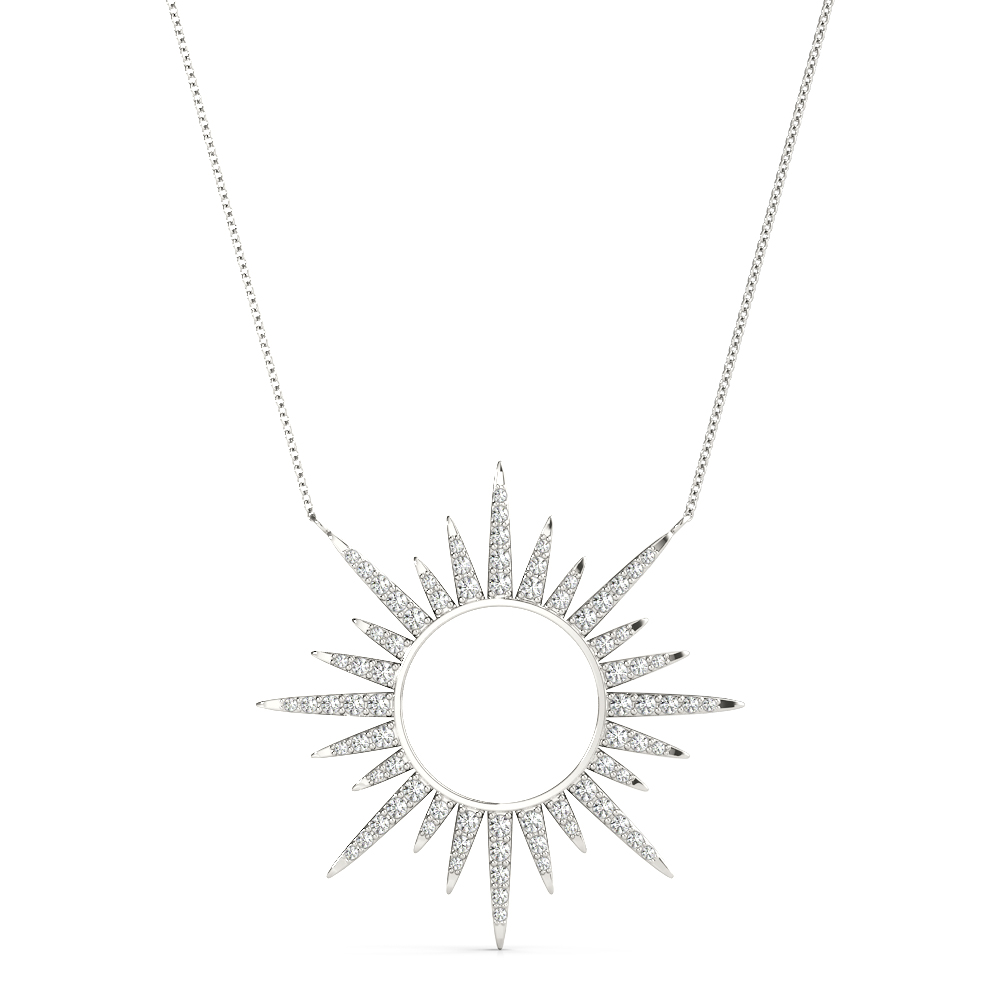 Sun Shaped Circle Fashion Pendants