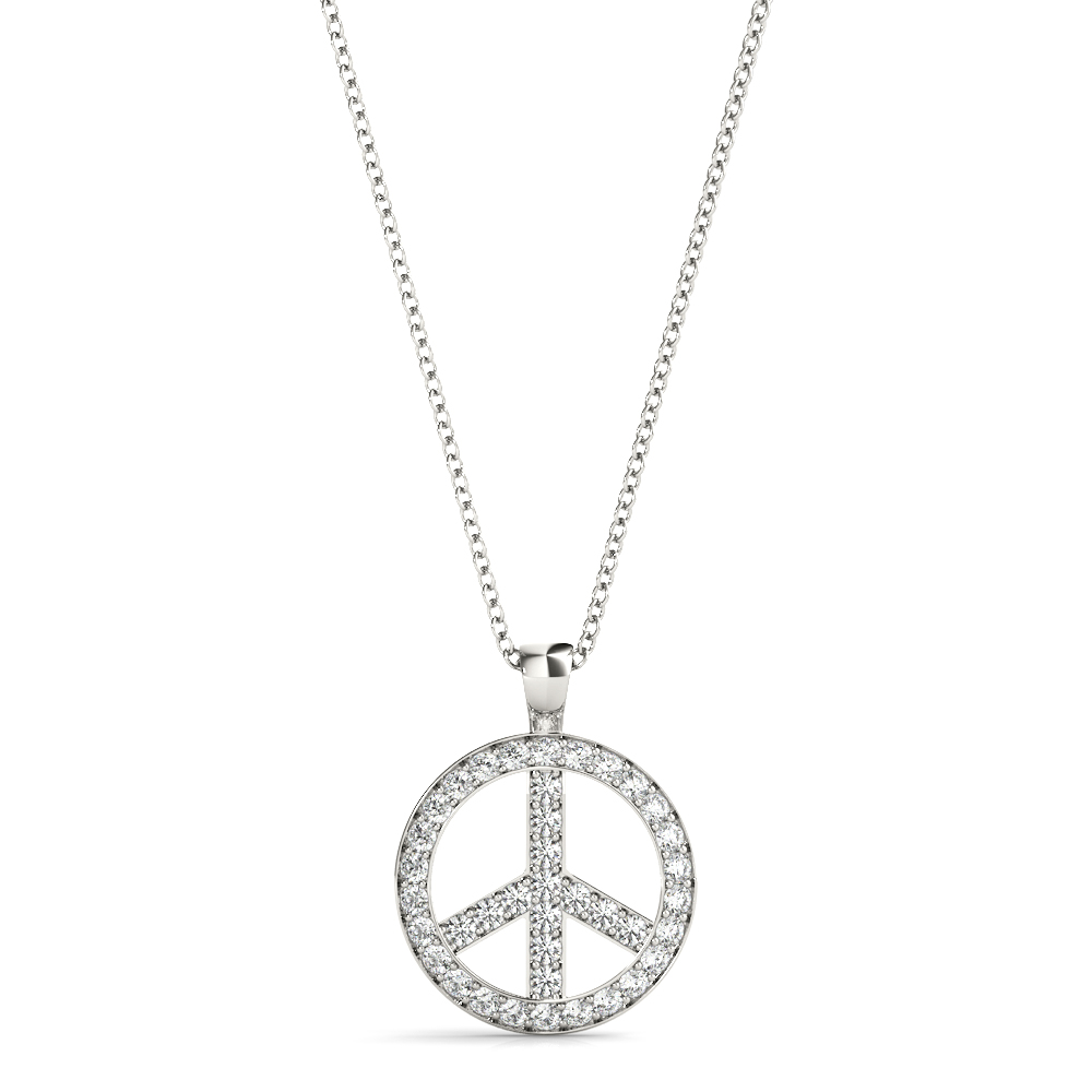Peace Sign Fashion Pendant