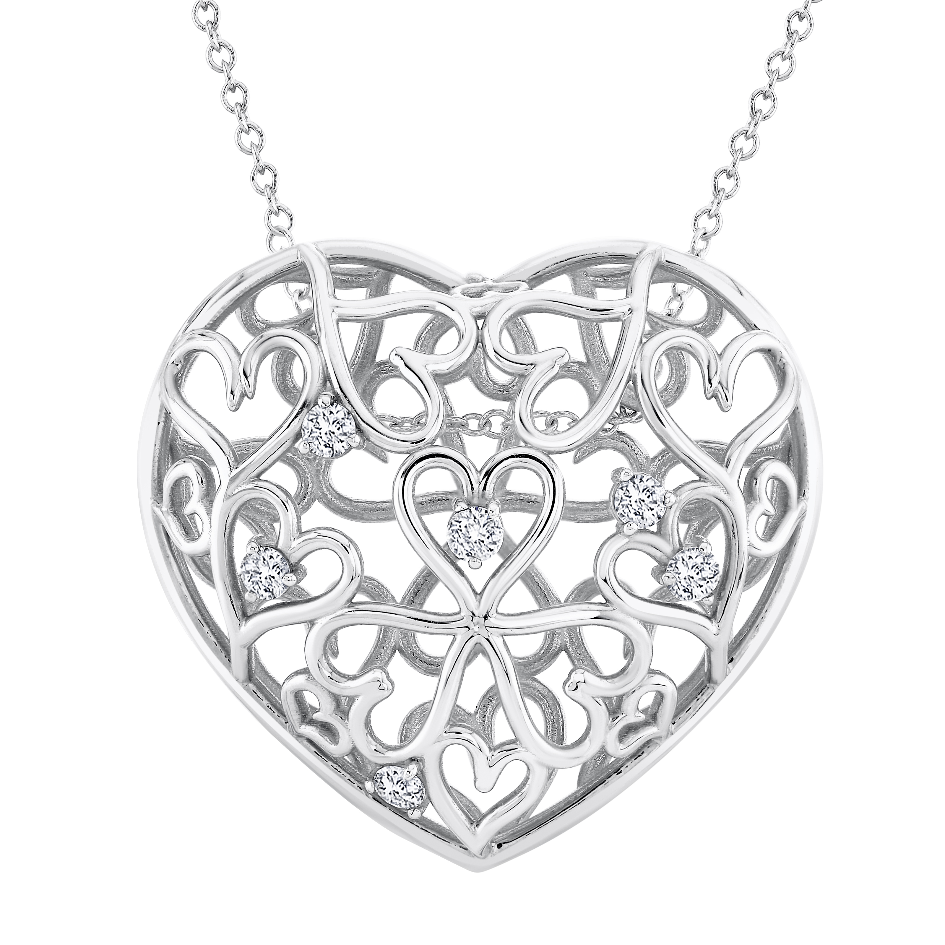 Light Weight Heart Pendant