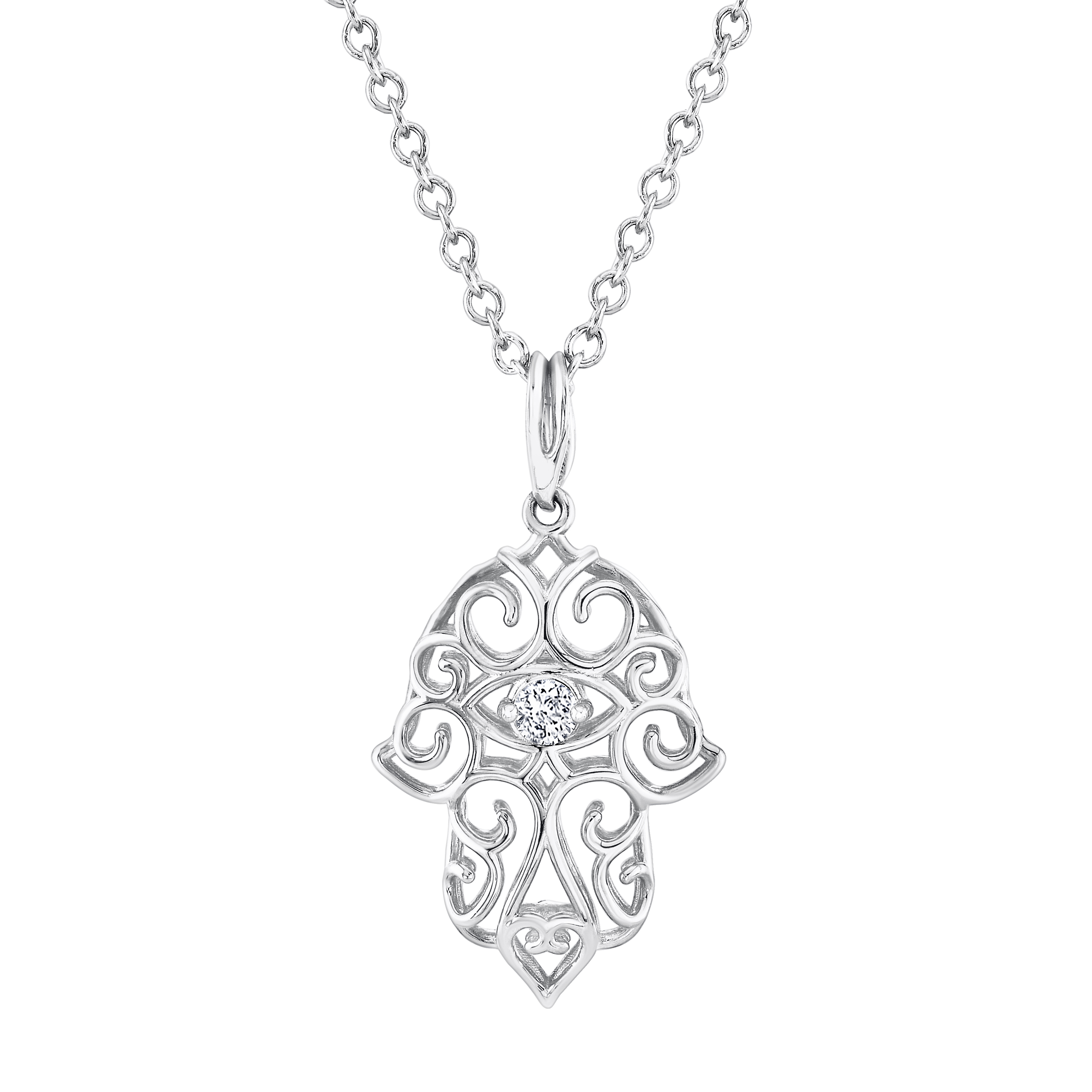 Light Weight Hamsa Pendant