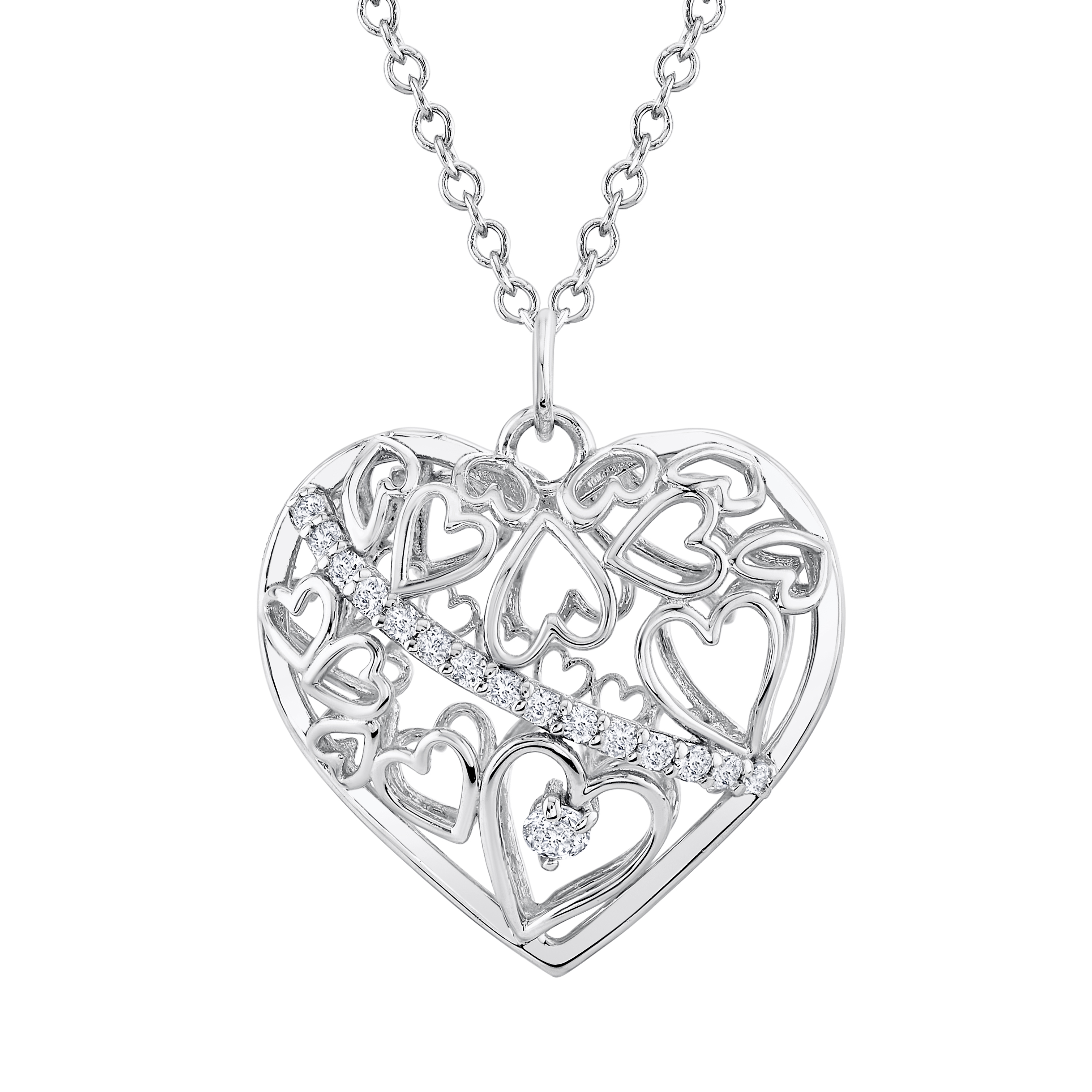 Light Weight Heart Pendant